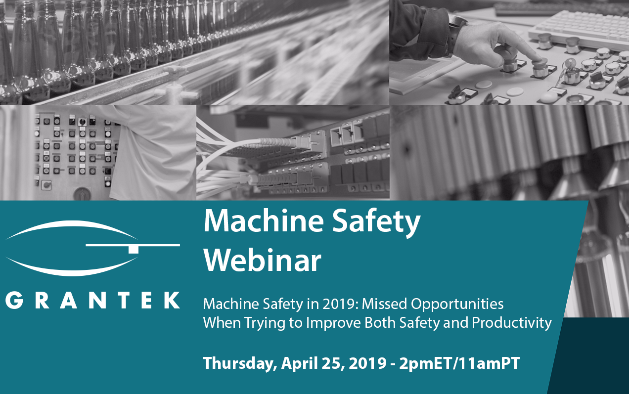 Machine Safety Webinar - April 25, 2019
