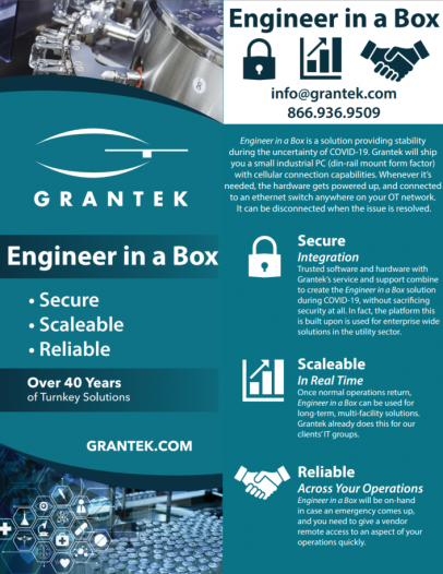 VIDEOS: Grantek and Dispel Release Engineer in a Box Overview, Platform, Security and ROI Videos