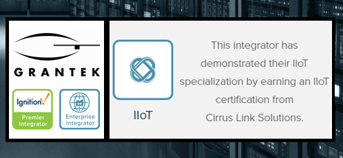 Grantek Recognized as a Cirrus Link Certified IIoT Integrator by Inductive Automation