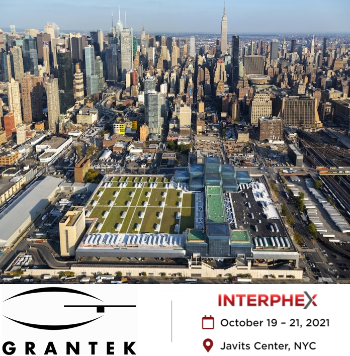 Grantek to Exhibit at INTERPHEX 2021 in New York City