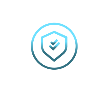 Checkmarked Shield Icon