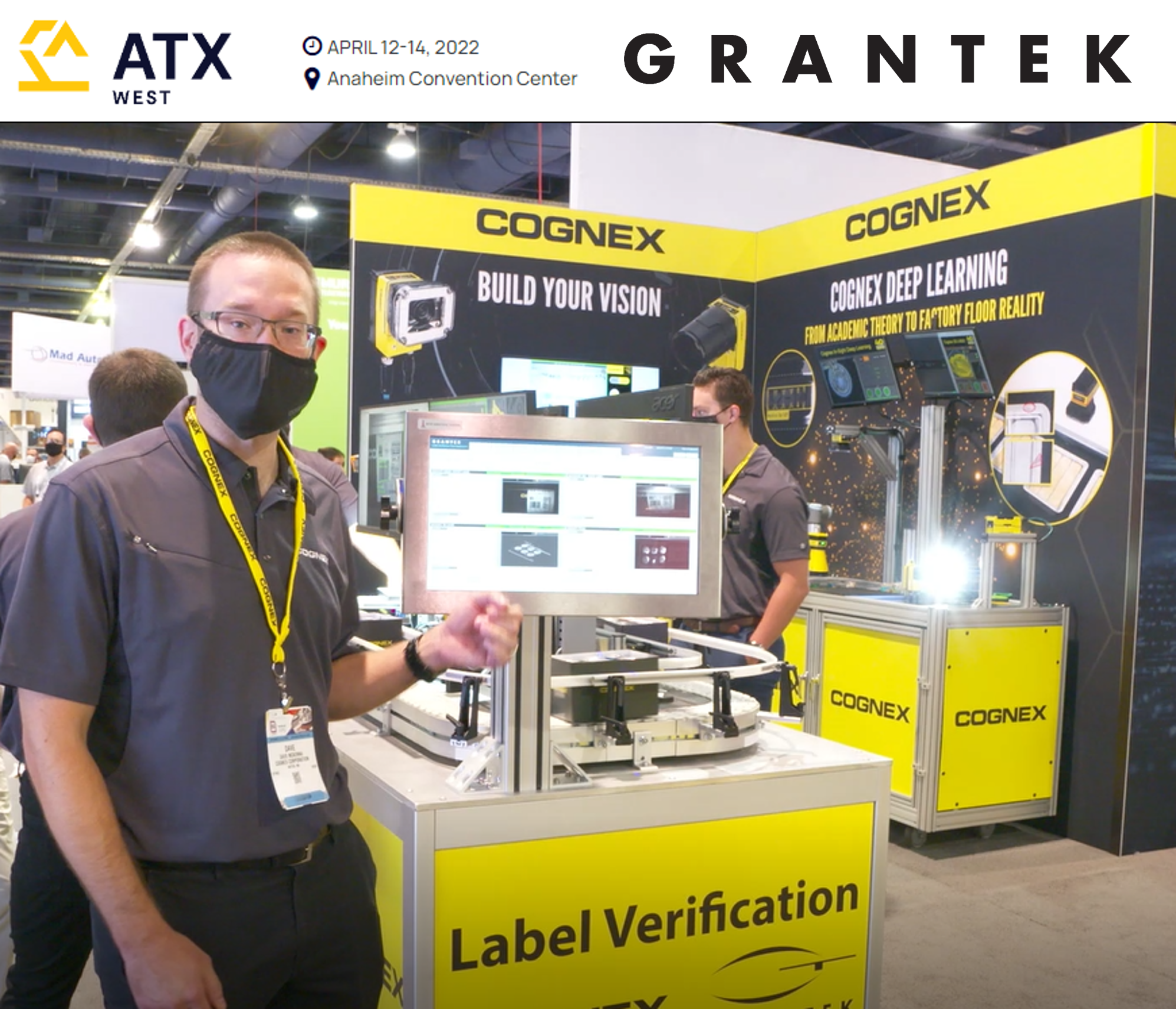 Grantek to Exhibit at ATX West 2022 in Anaheim with Cognex