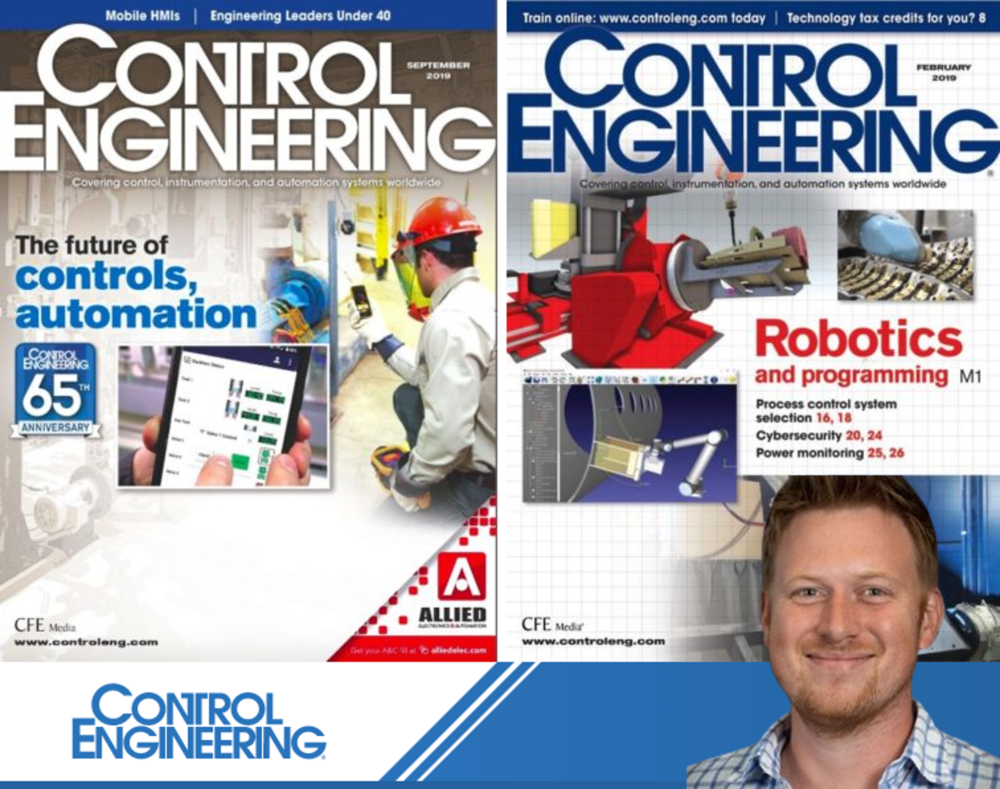Grantek’s Andrew Abramson Shares Machine Vision Innovations with Control Engineering Magazine