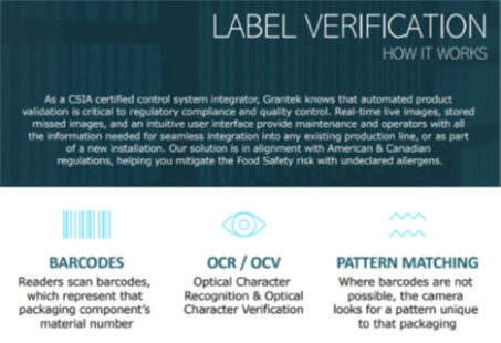 Grantek Label Verification