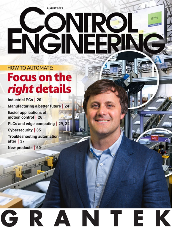 Grantek’s Bryon Hayes Writes About Industrial Cloud Applications in Control Engineering Magazine