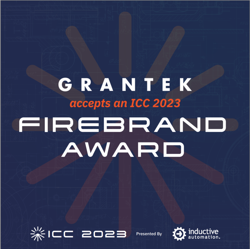 Grantek Named a 2023 ICC Firebrand Award Winner by Inductive Automation Blog Image