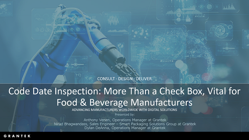 Code Date Inspection: More Than a Check Box, Vital for Food & Beverage Manufacturers Blog Image